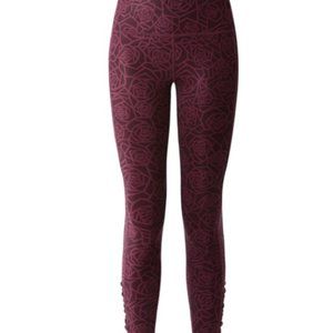 Lululemon high Times luxtreme floral rose leggings
